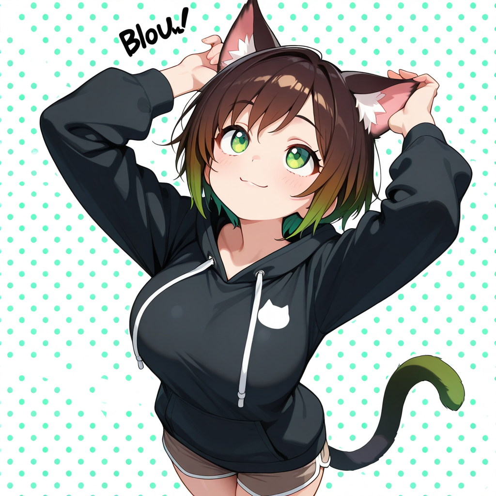 猫耳になっちゃった桝 琴音ちゃん