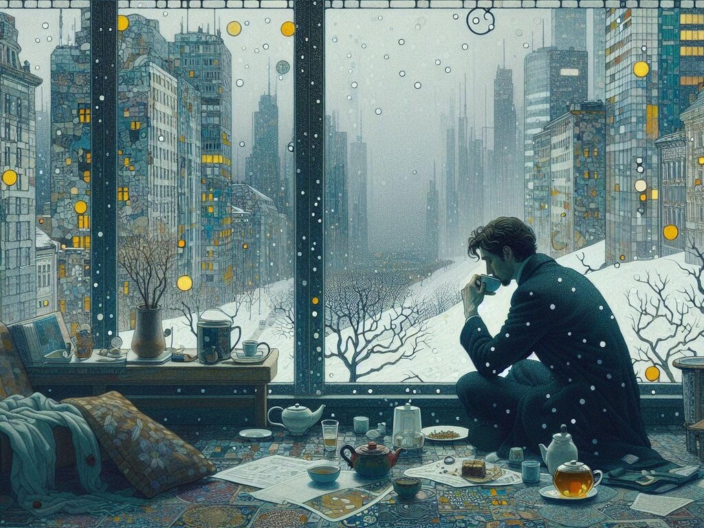 ある会社員の一日  02（5枚）