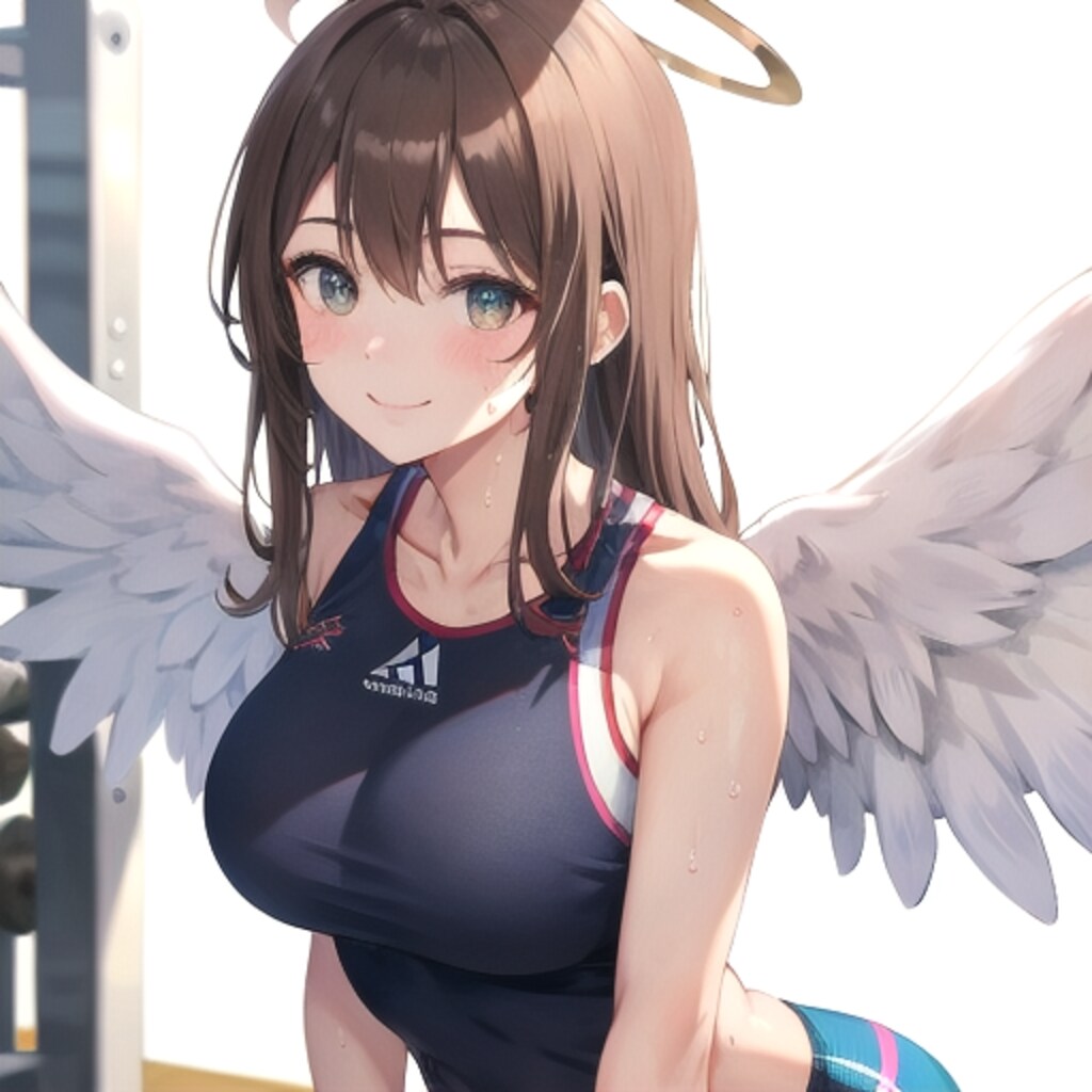 ノースリーブ天使さん