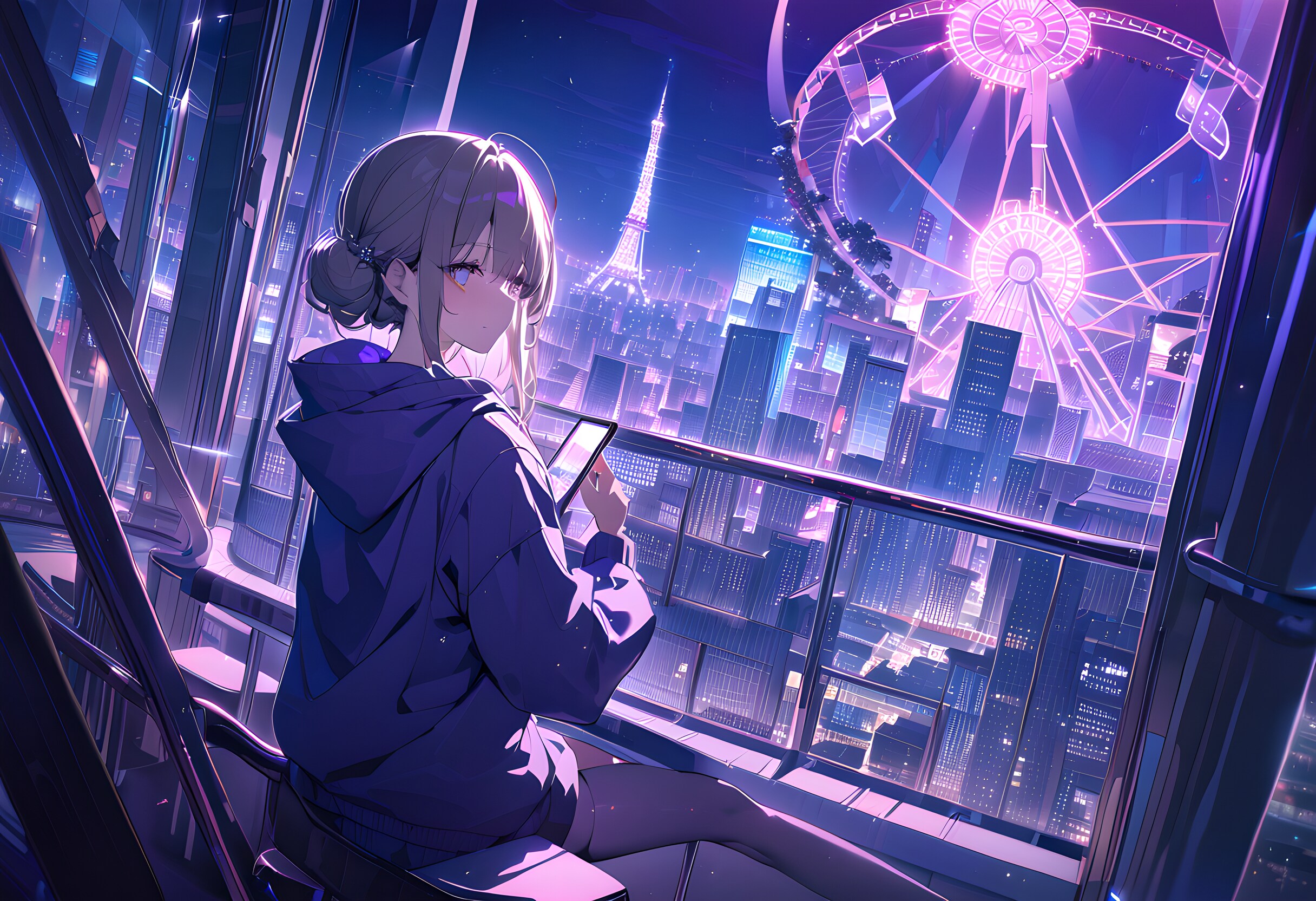 ナイトライド | の人気AIイラスト・グラビア