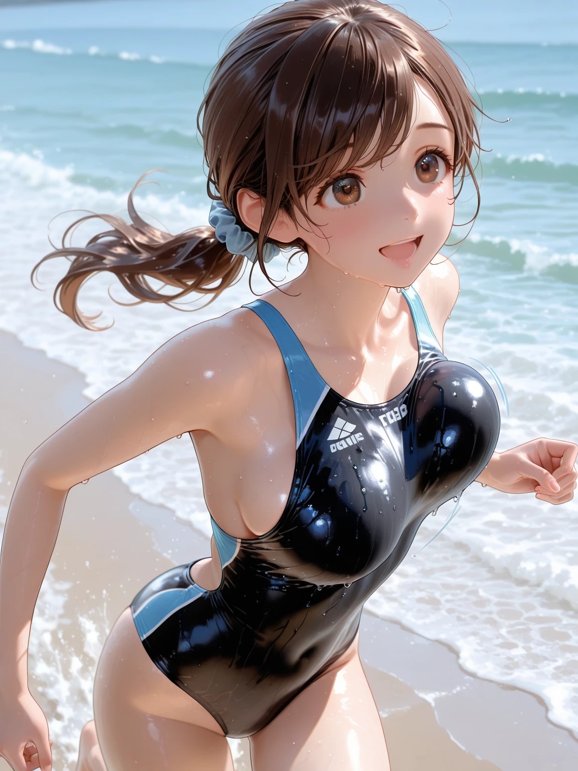 海って走りたくなるよね