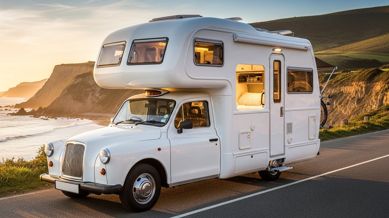 ロンドンタクシーキャンピングカー | の人気AIイラスト・グラビア