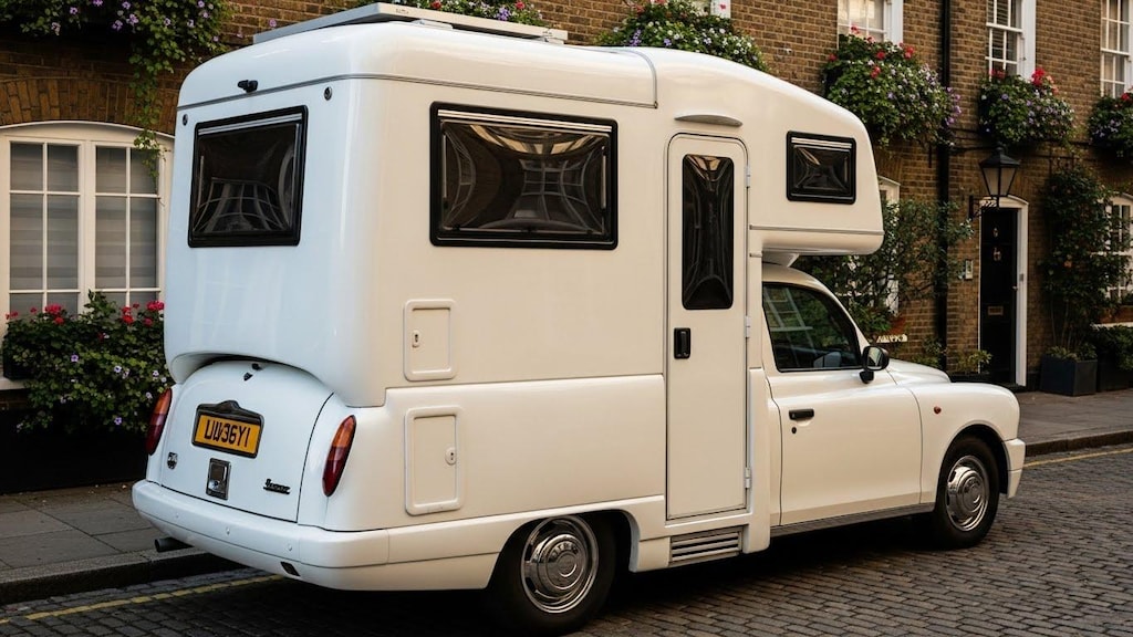 ロンドンタクシーキャンピングカー