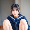 セーラー服と開脚 7枚目
