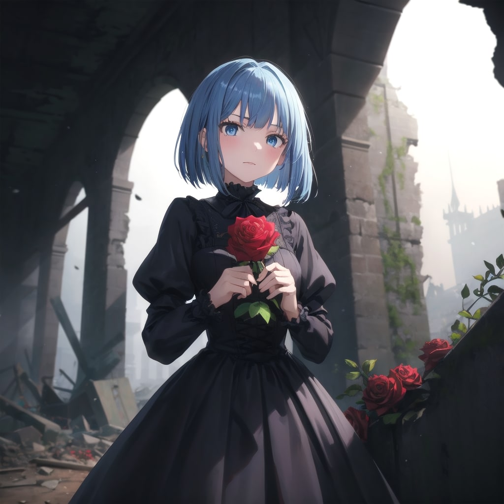 ゴシックロリータ風悪役 | の人気AIイラスト・グラビア