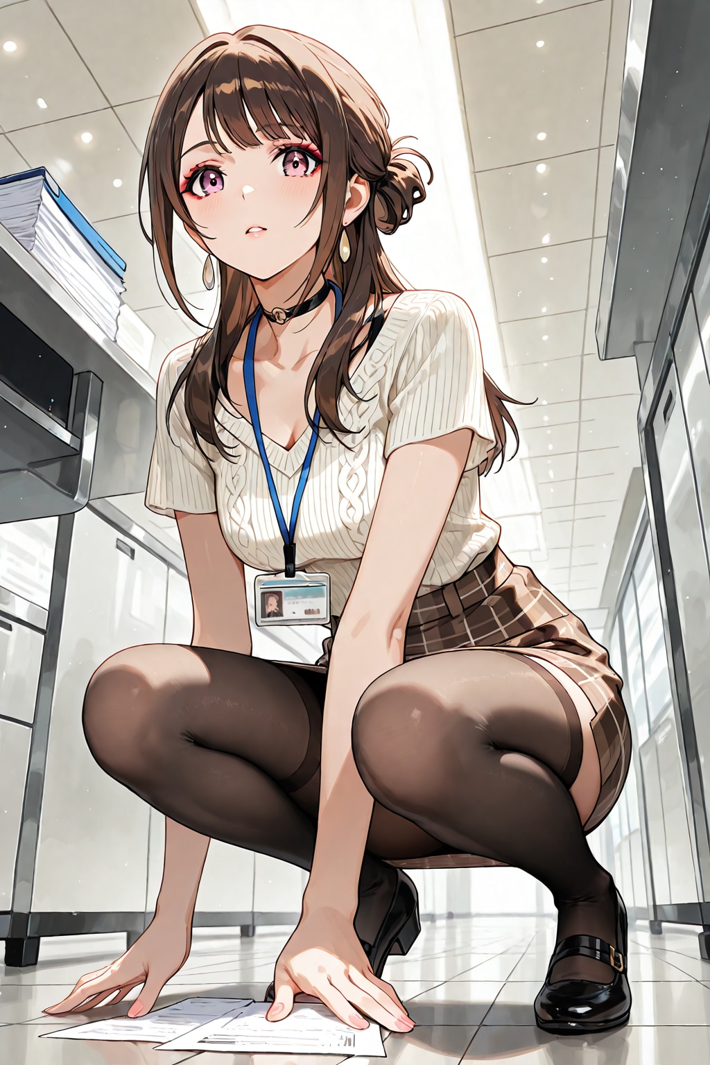 そんなところで何を？OLOL