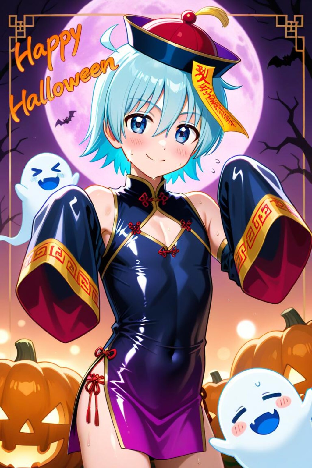 ハヤテのごとく　綾崎ハヤテ　ハロウィン　キョンシー衣装