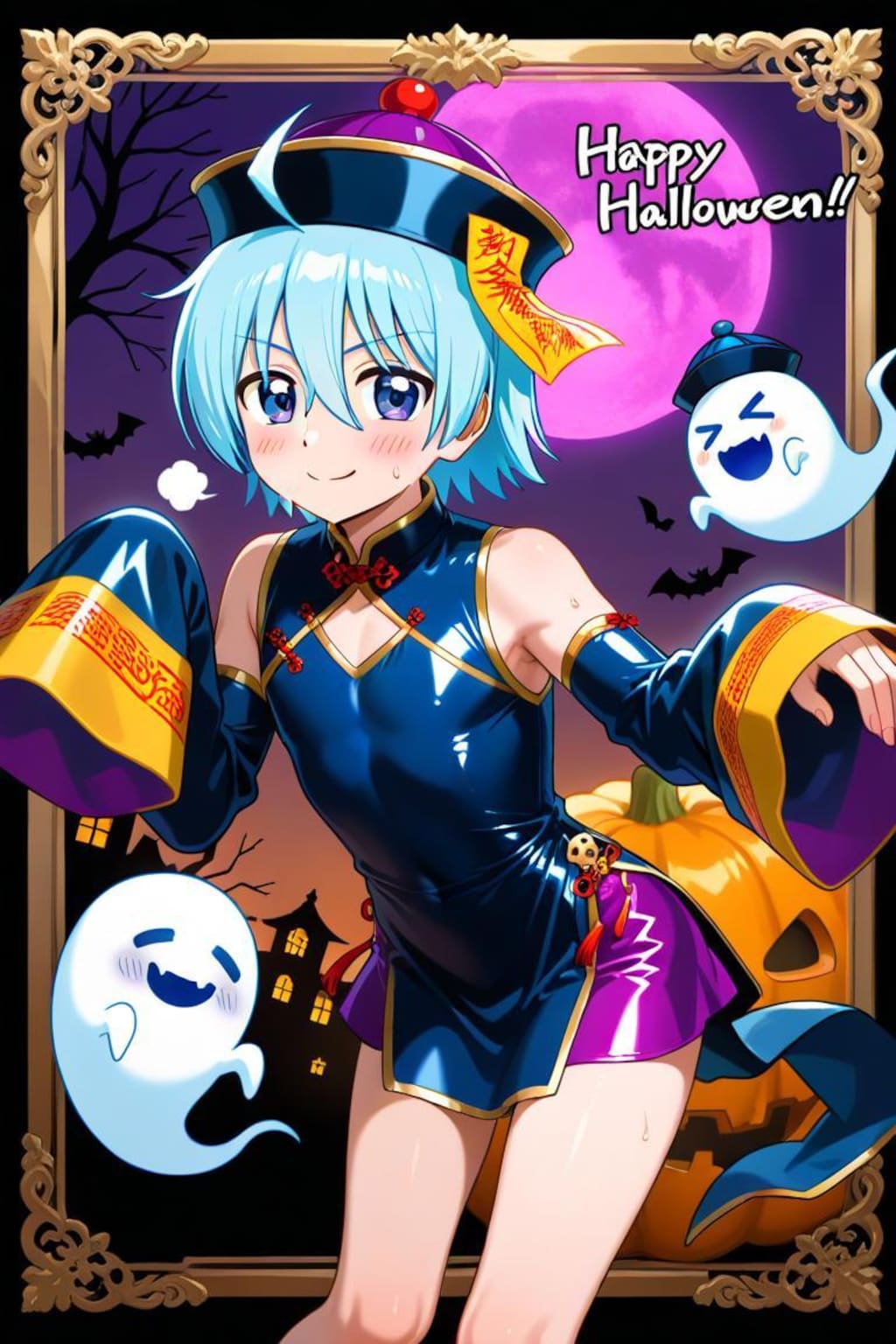 ハヤテのごとく　綾崎ハヤテ　ハロウィン　キョンシー衣装