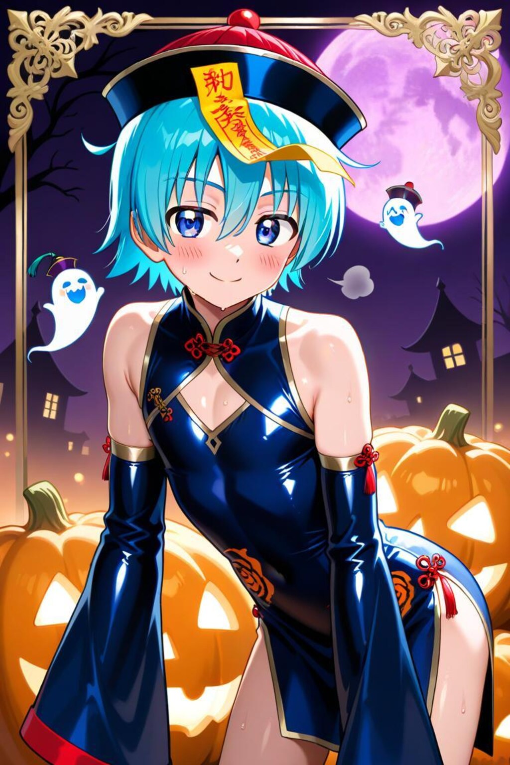 ハヤテのごとく　綾崎ハヤテ　ハロウィン　キョンシー衣装