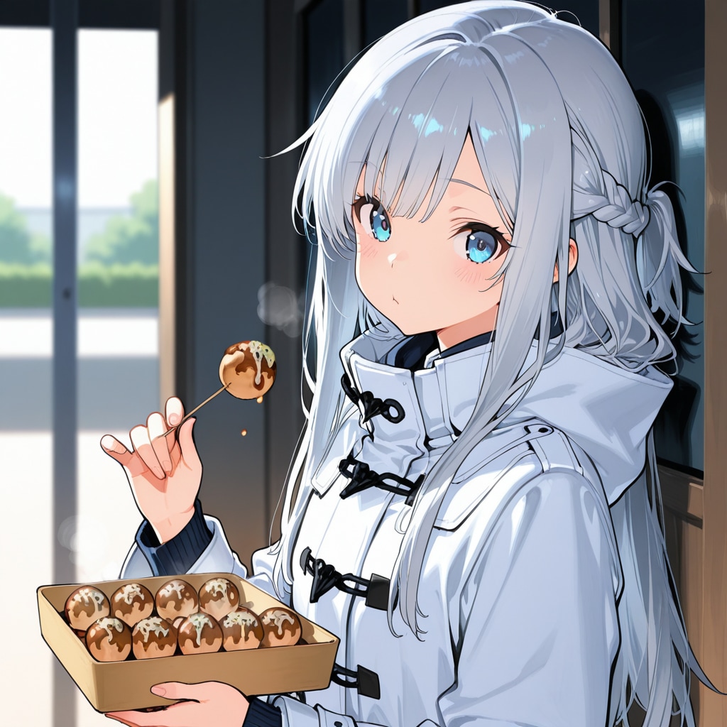 冬のたこ焼きはおいしい | の人気AIイラスト・グラビア