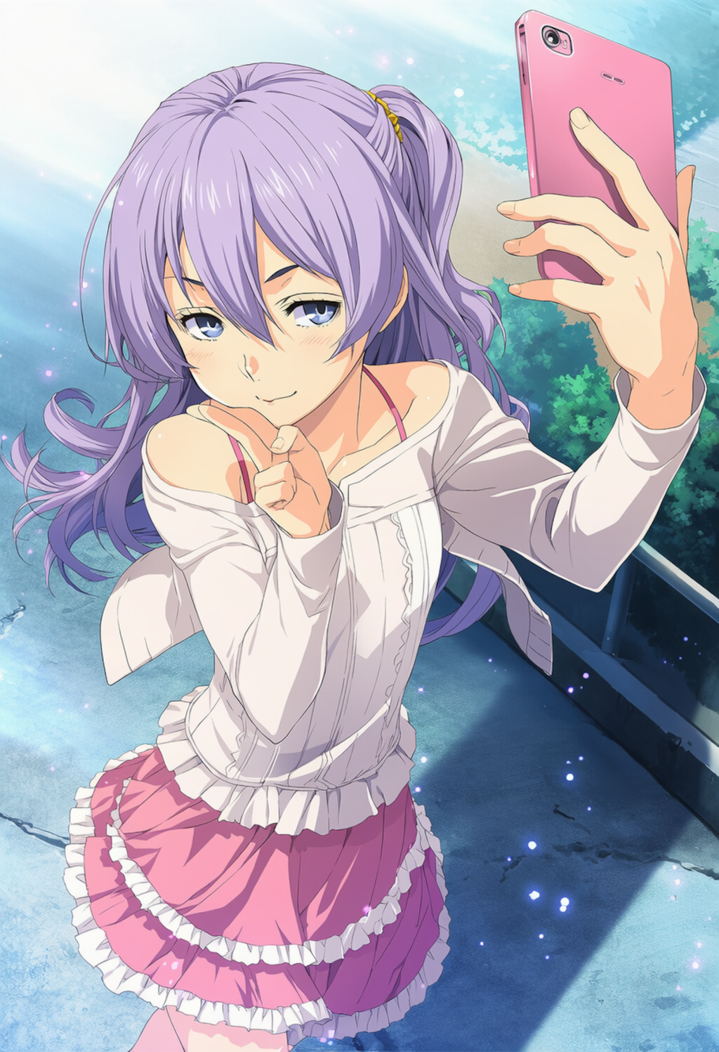 おませな自撮り1