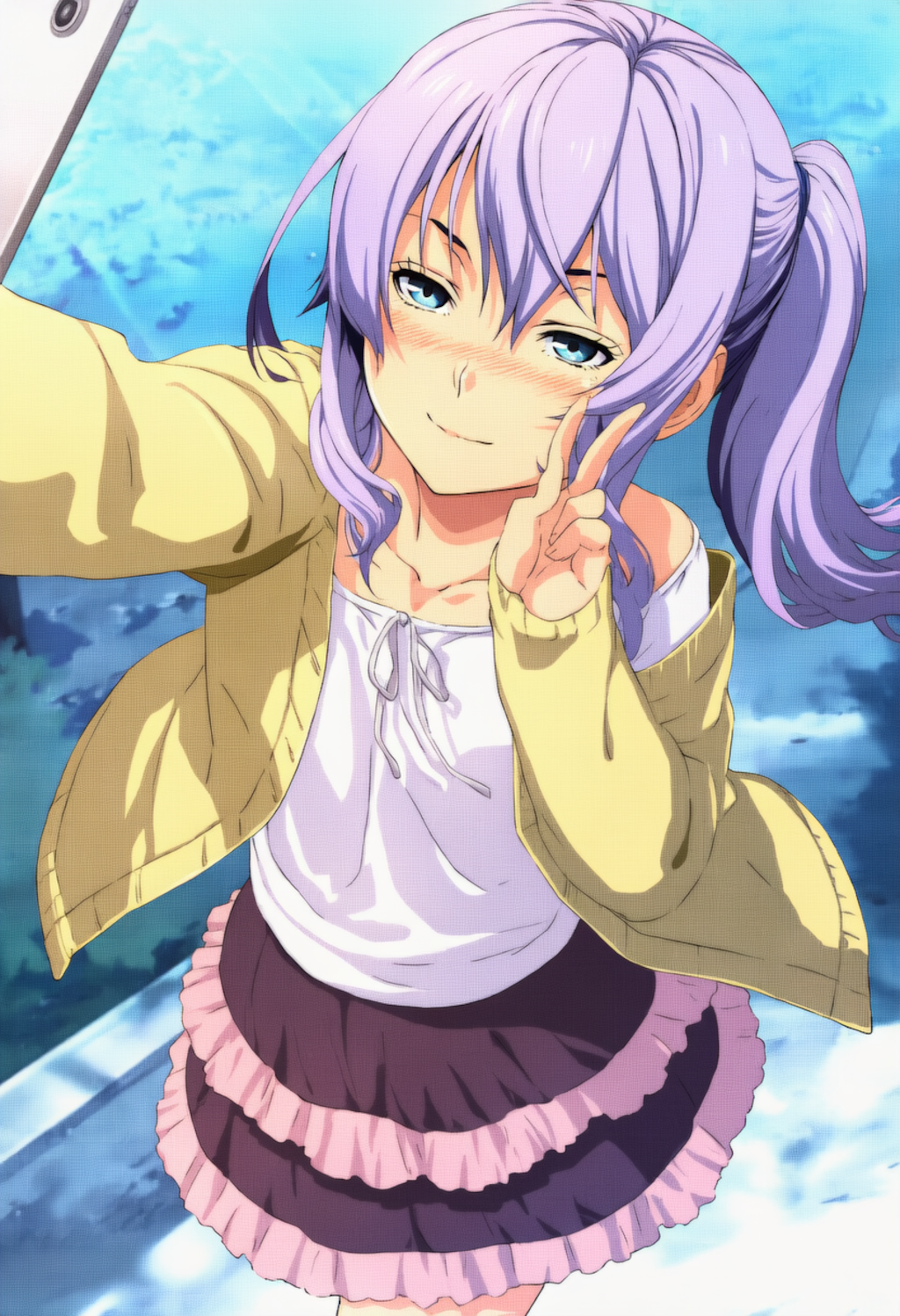 おませな自撮り1