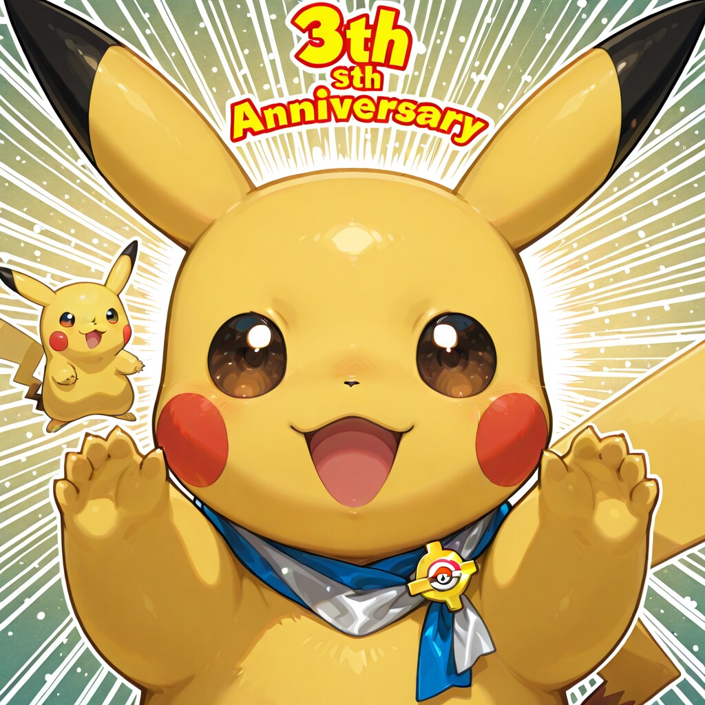 ピカチュウ　ポケモンデー　ポケモン30周年記念　2026/2/27
