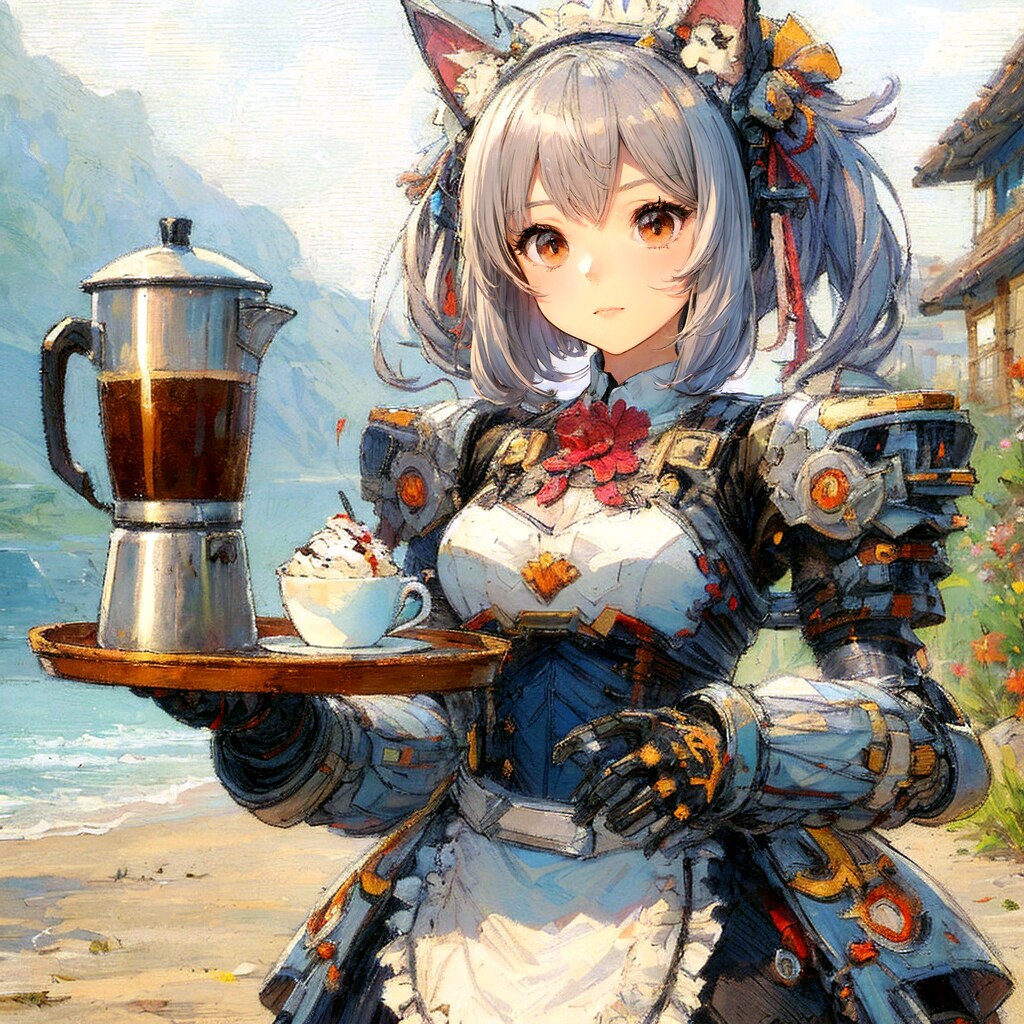 ウェイトレスの少女18