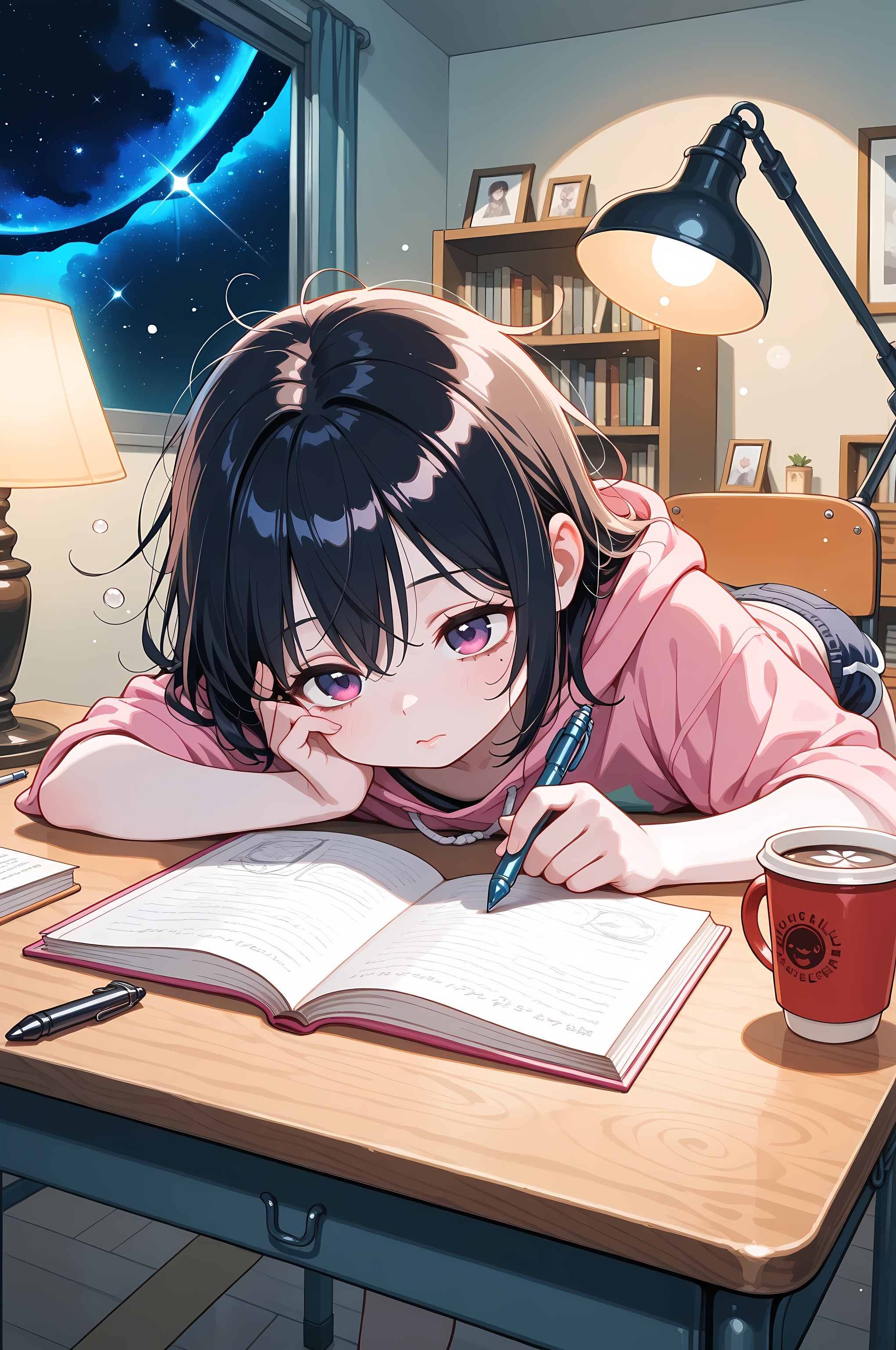 睡魔と戦う | の人気AIイラスト・グラビア