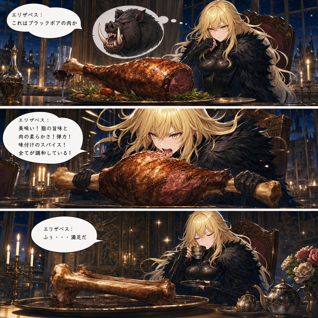ある日の食事風景