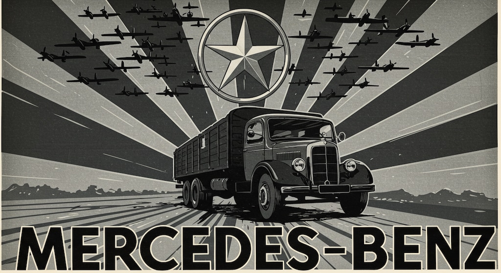 メルセデスベンツ　進駐軍時代風