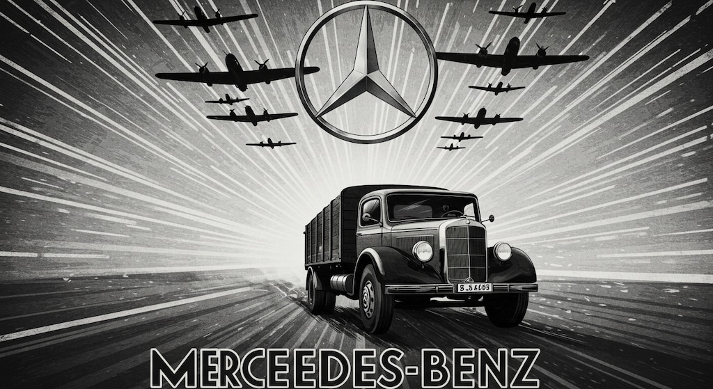 メルセデスベンツ　進駐軍時代風
