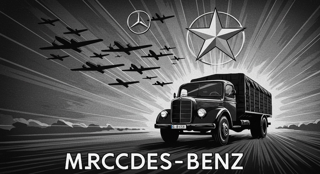 メルセデスベンツ　進駐軍時代風