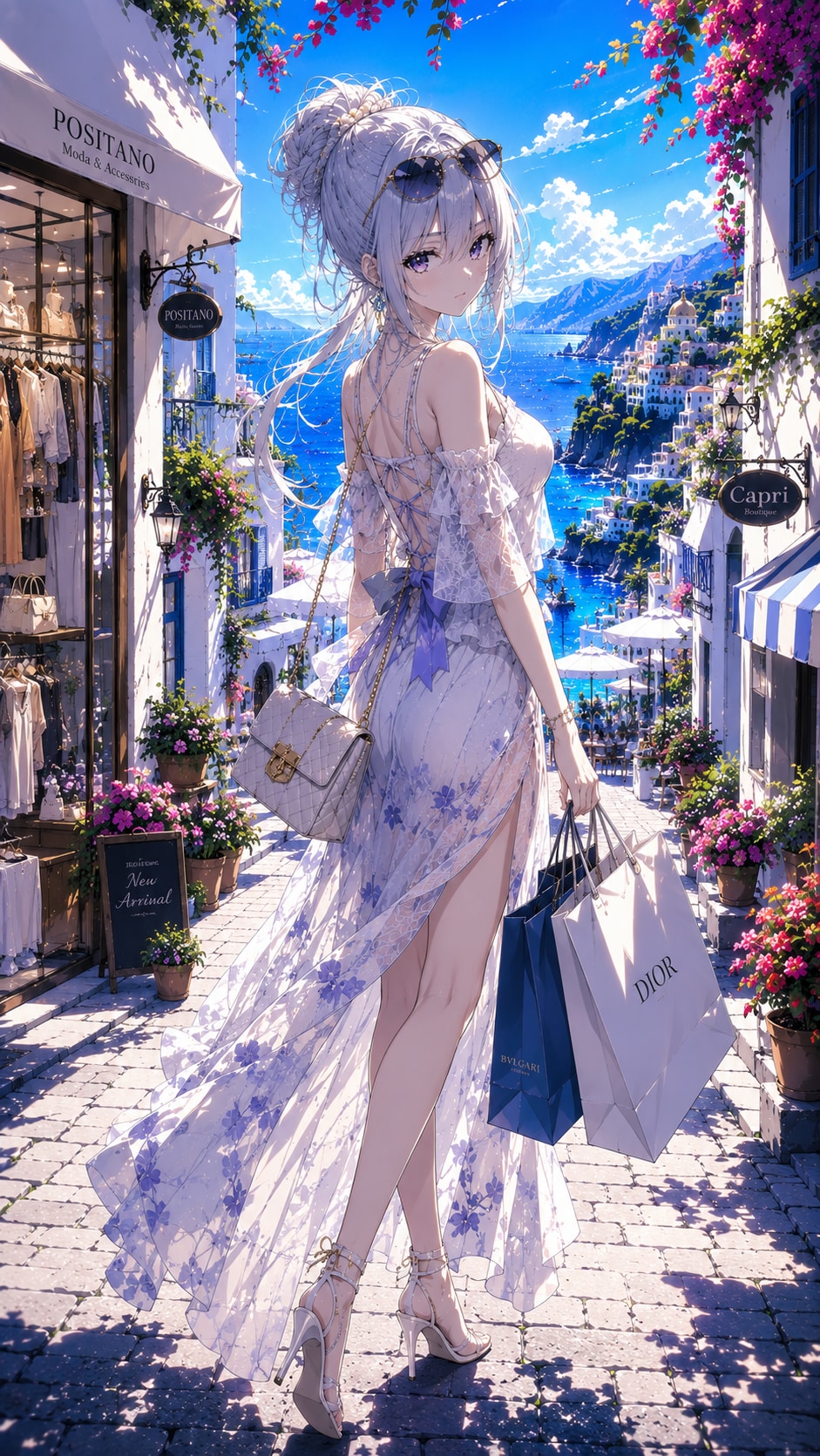 至高の美少女 麗華様のバカンス ～荷物持ちは何処に？ショピング編～