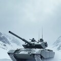 秋の紅葉の中にある戦車や雪景色の中の戦車、水中と海中にある戦車が作れました 6枚目