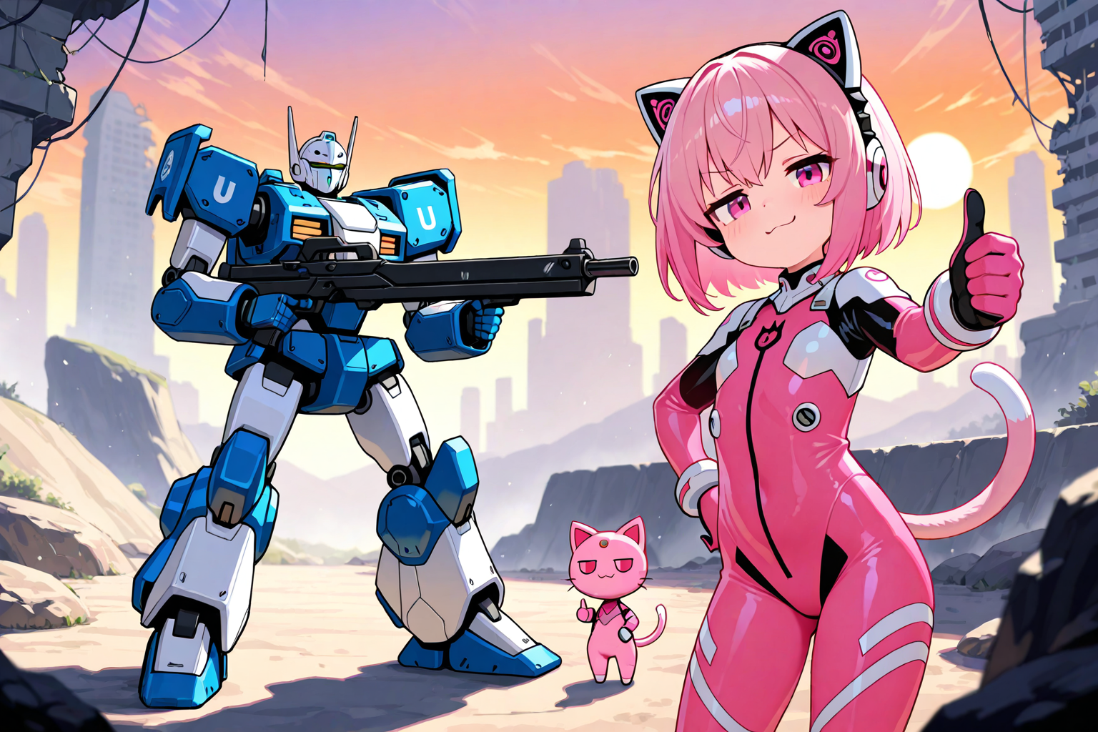 novaAnimeで描いたロボパイ！！ | の人気AIイラスト・グラビア