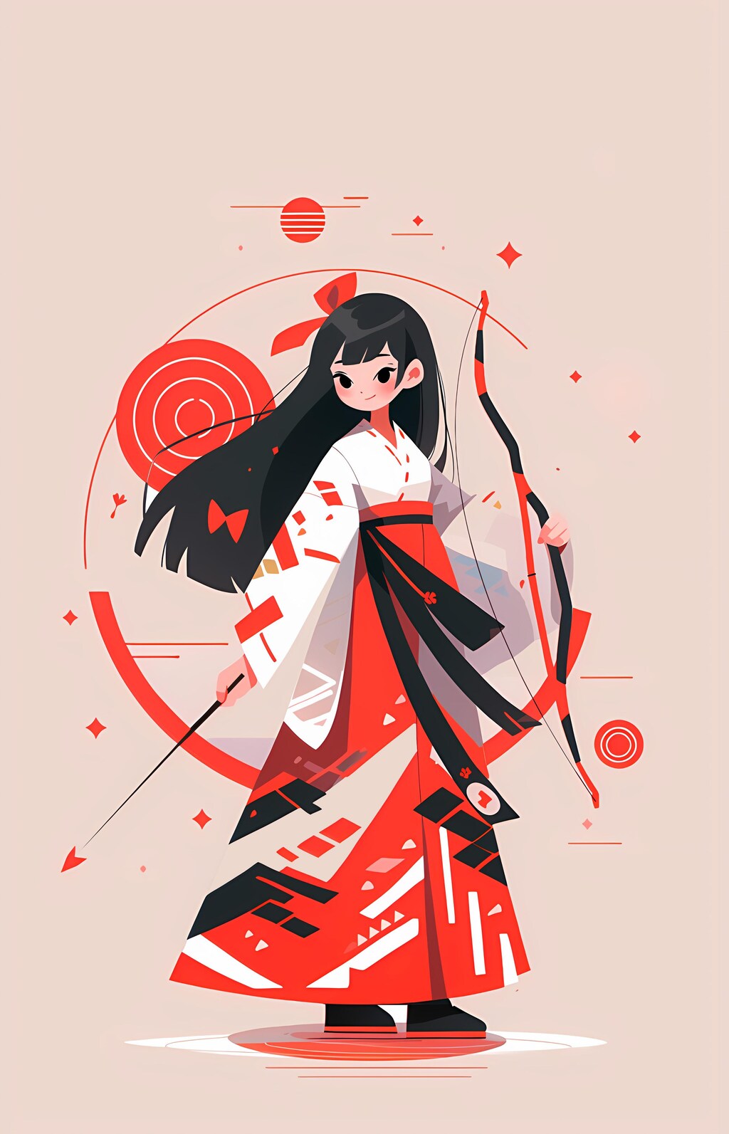弓道大和撫子ガール