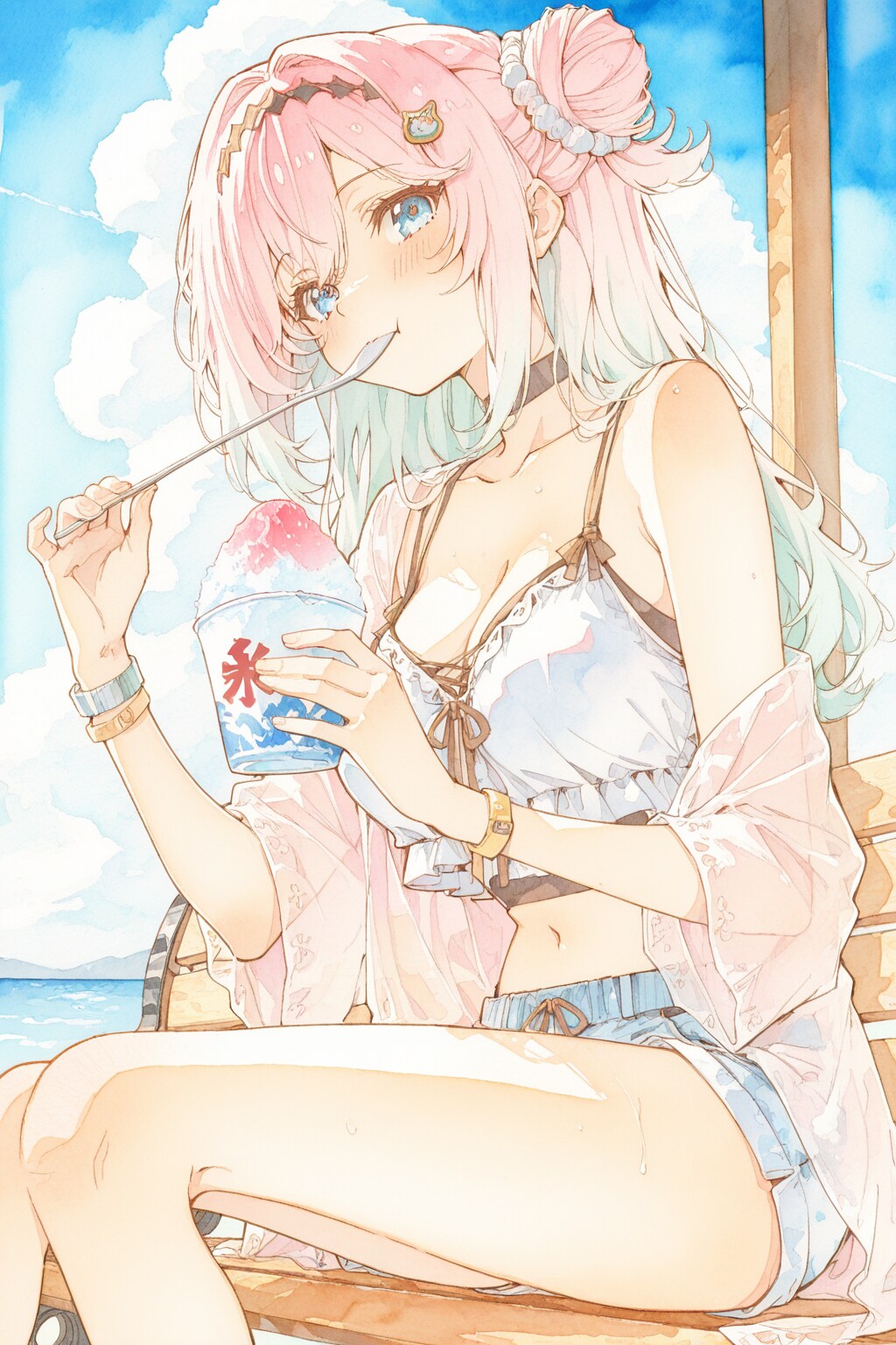 かき氷。