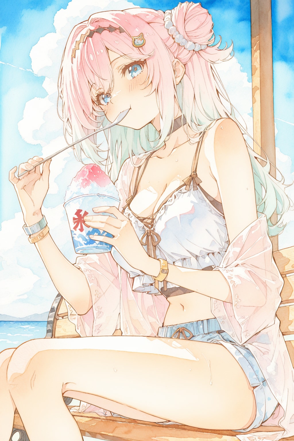 かき氷。