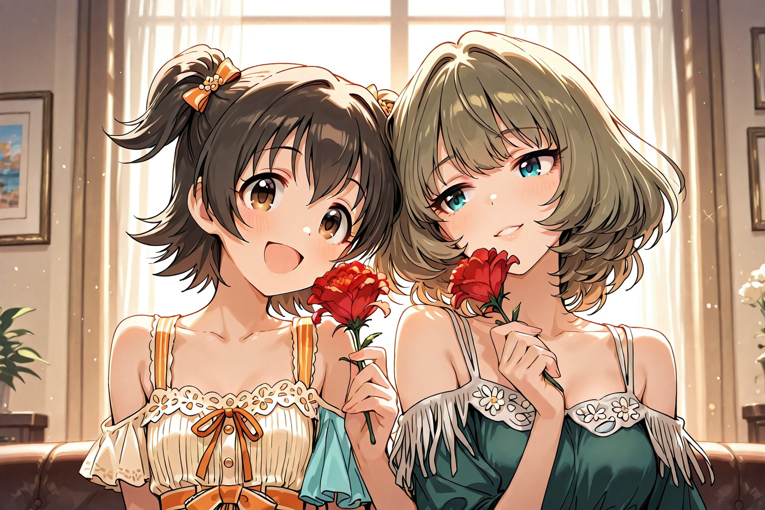 お花ありがとう | の人気AIイラスト・グラビア