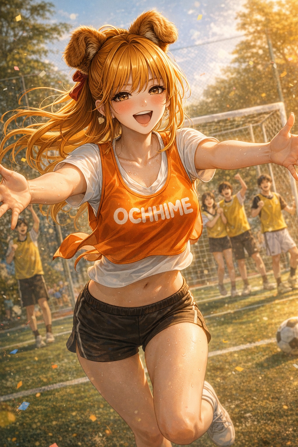 堕ち姫は、無自覚な熱狂でオレンジの風を吹き抜ける。