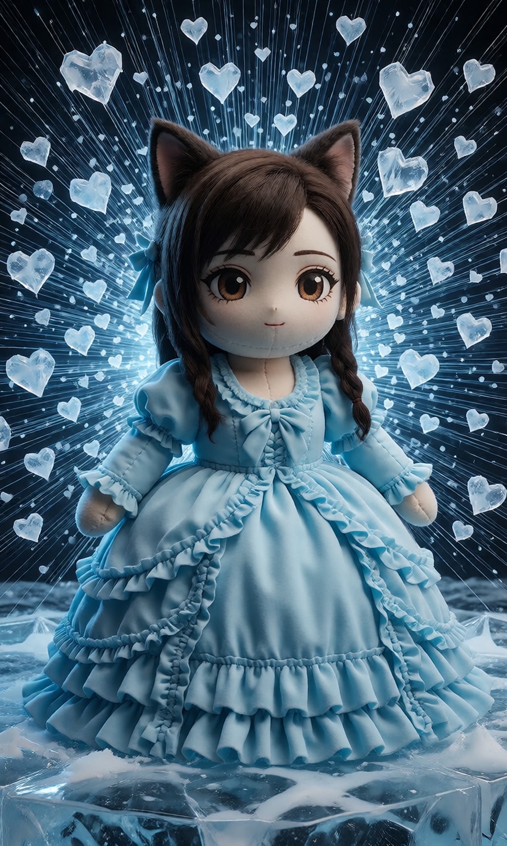 【ぷいぐるみファクトリ】ティファ人形