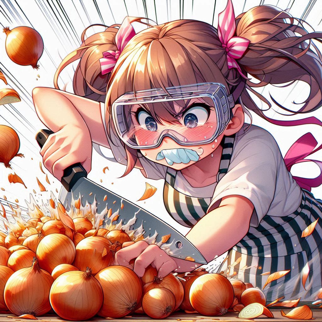 🧅たまねぎガール誕生秘話🥽 | の人気AIイラスト・グラビア