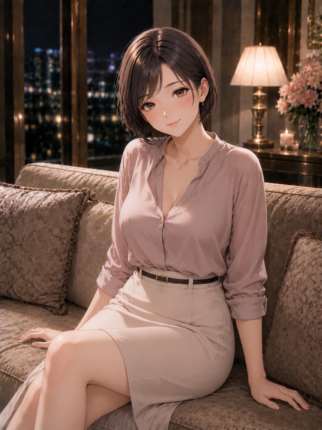 上司脱がし