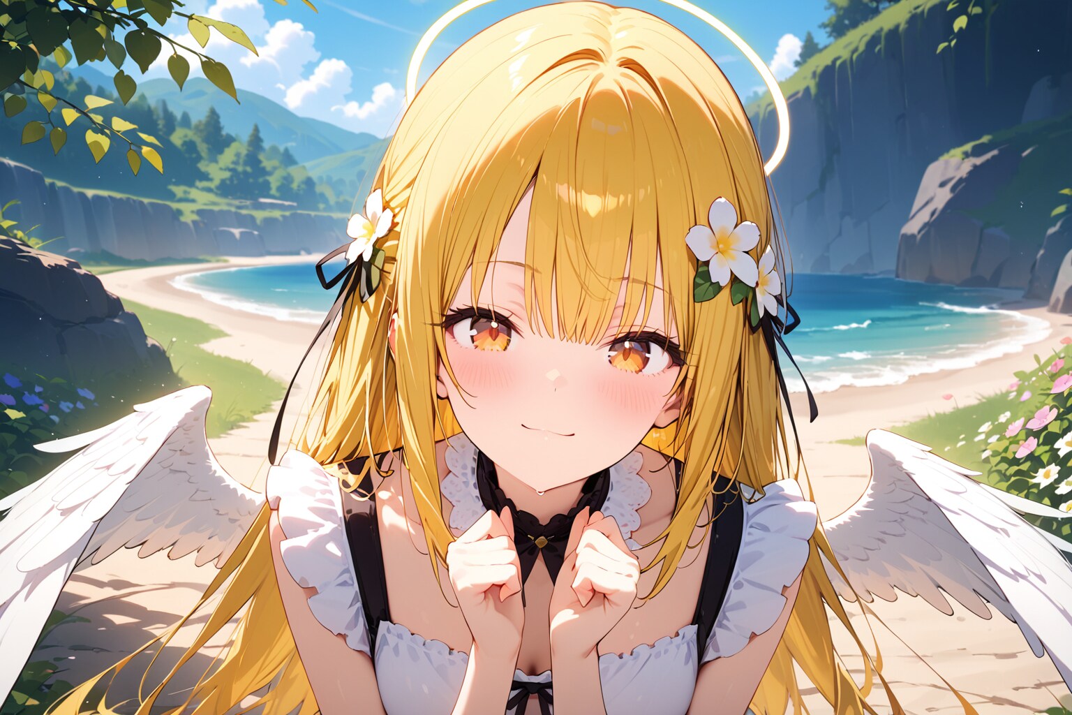 天使さん頑張ります（HALO） | の人気AIイラスト・グラビア