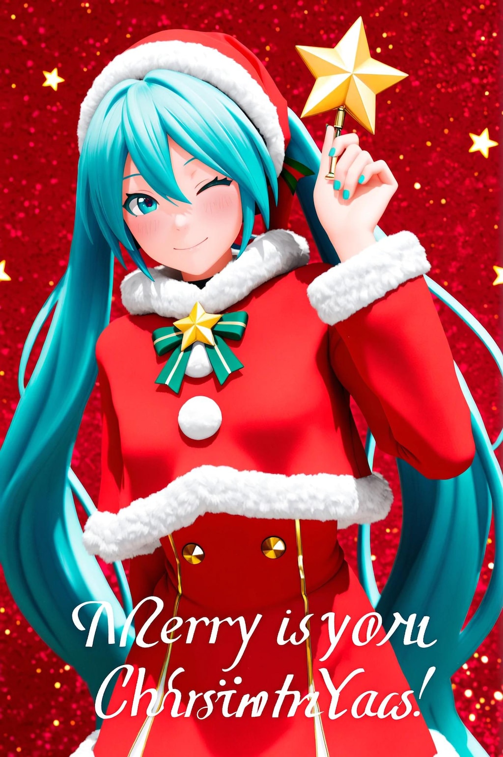 初音ミクサンタ