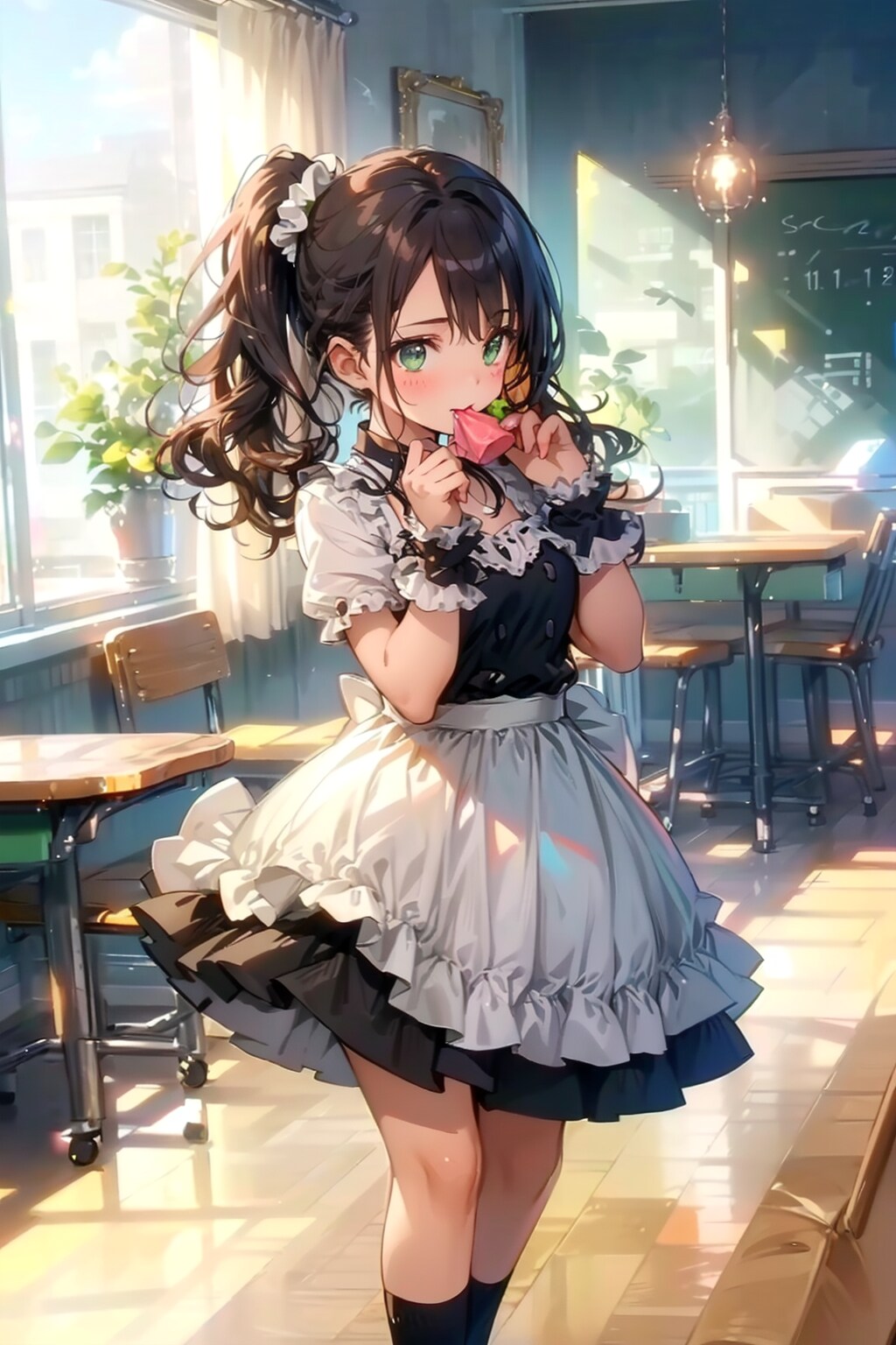 メイドのホカちゃん