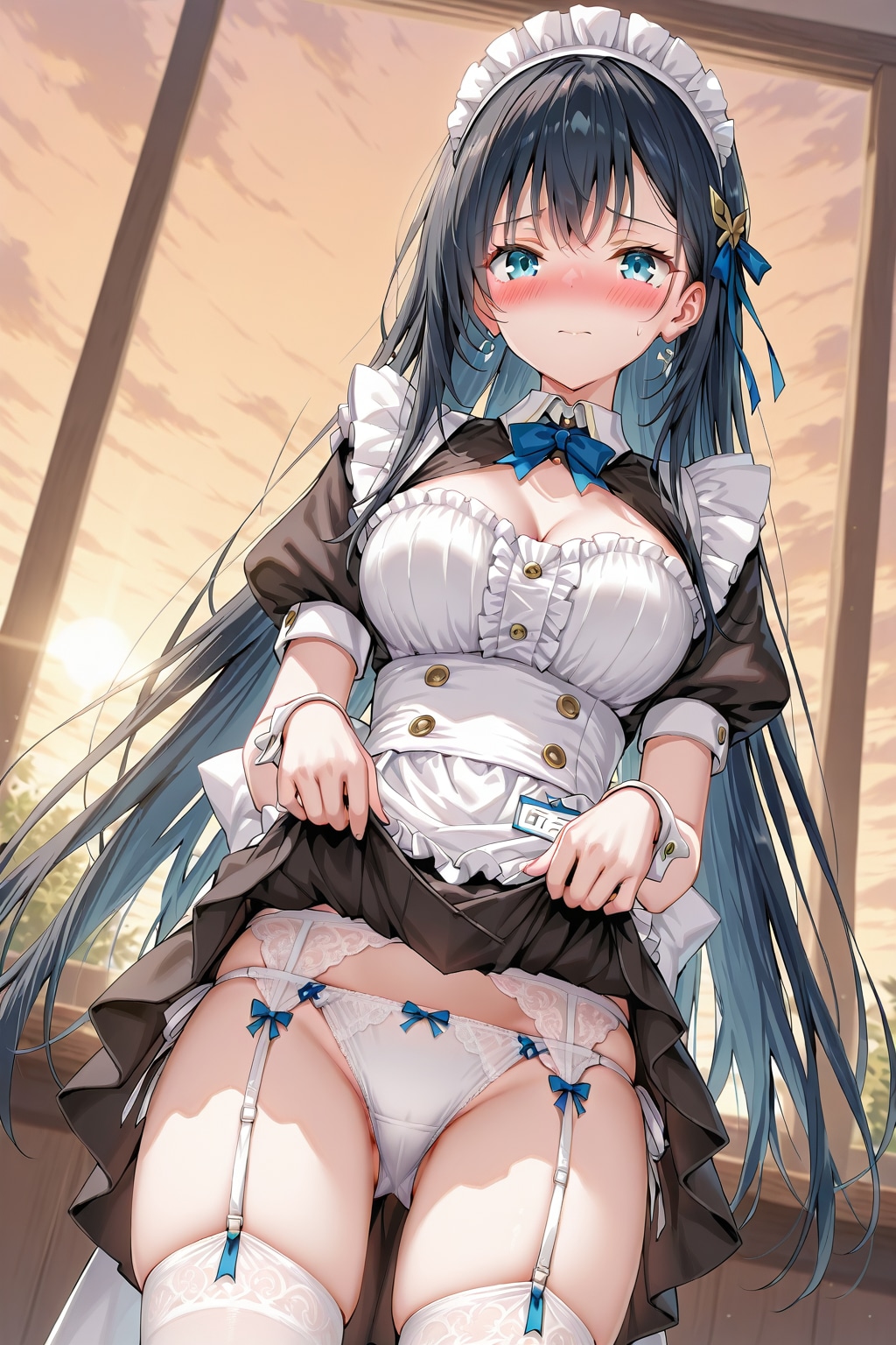 【ユーザー企画】妖艶なメイド　ー恥ずかしいので・・・もう降ろしてもいいですか？ー