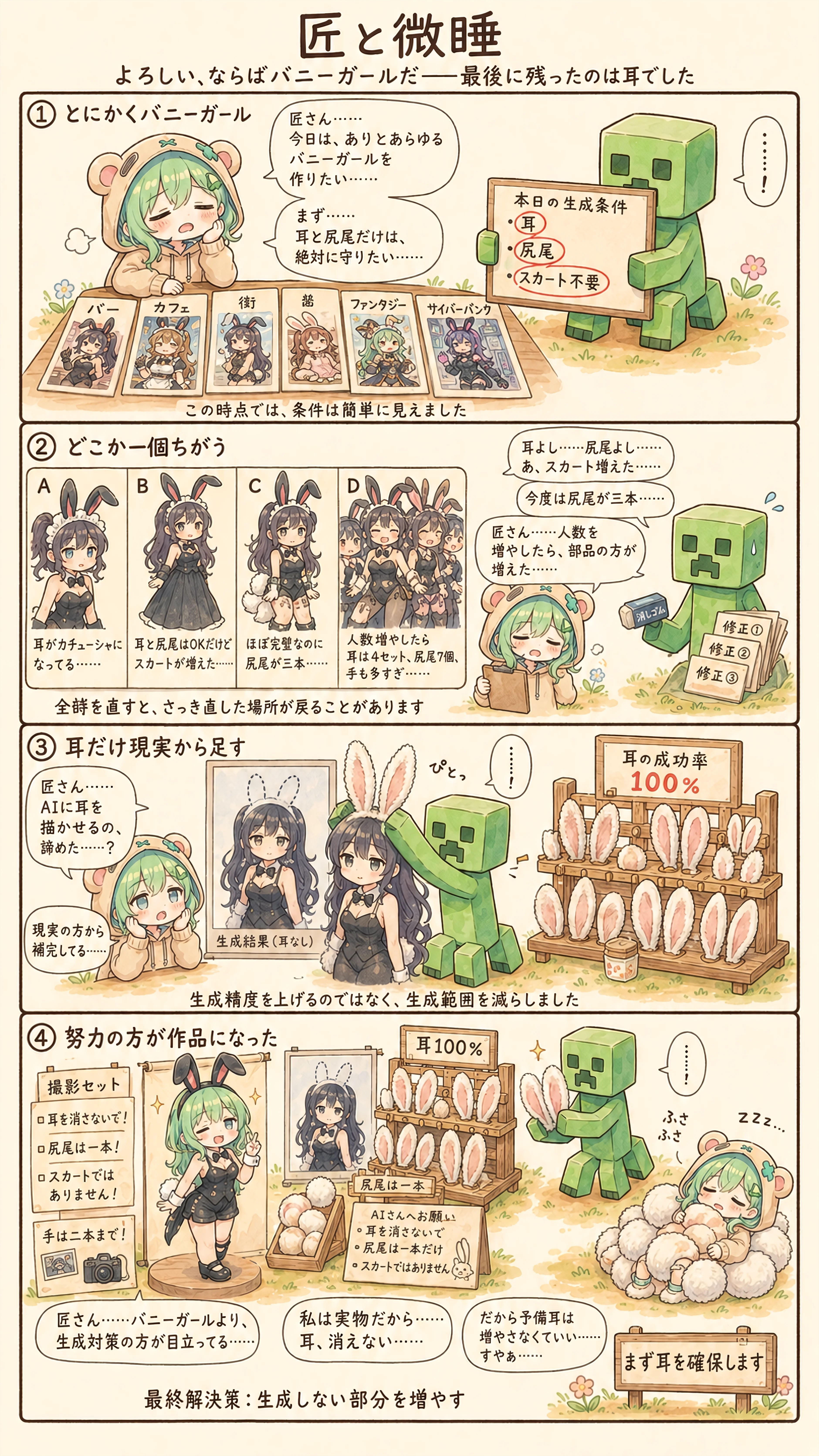 The Bunny Ear Problem | の人気AIイラスト・グラビア
