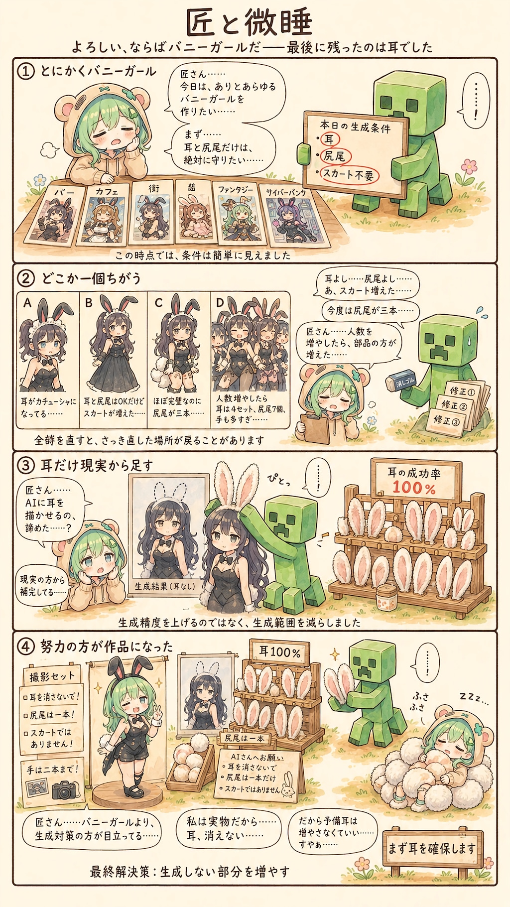 The Bunny Ear Problem
