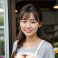 花屋の新人スタッフ（研修中の制服） 5枚目