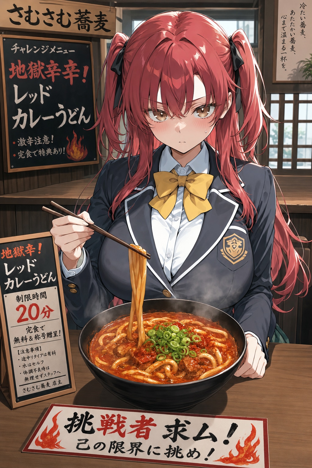 ちょっとあぶないカレーうどんへの挑戦