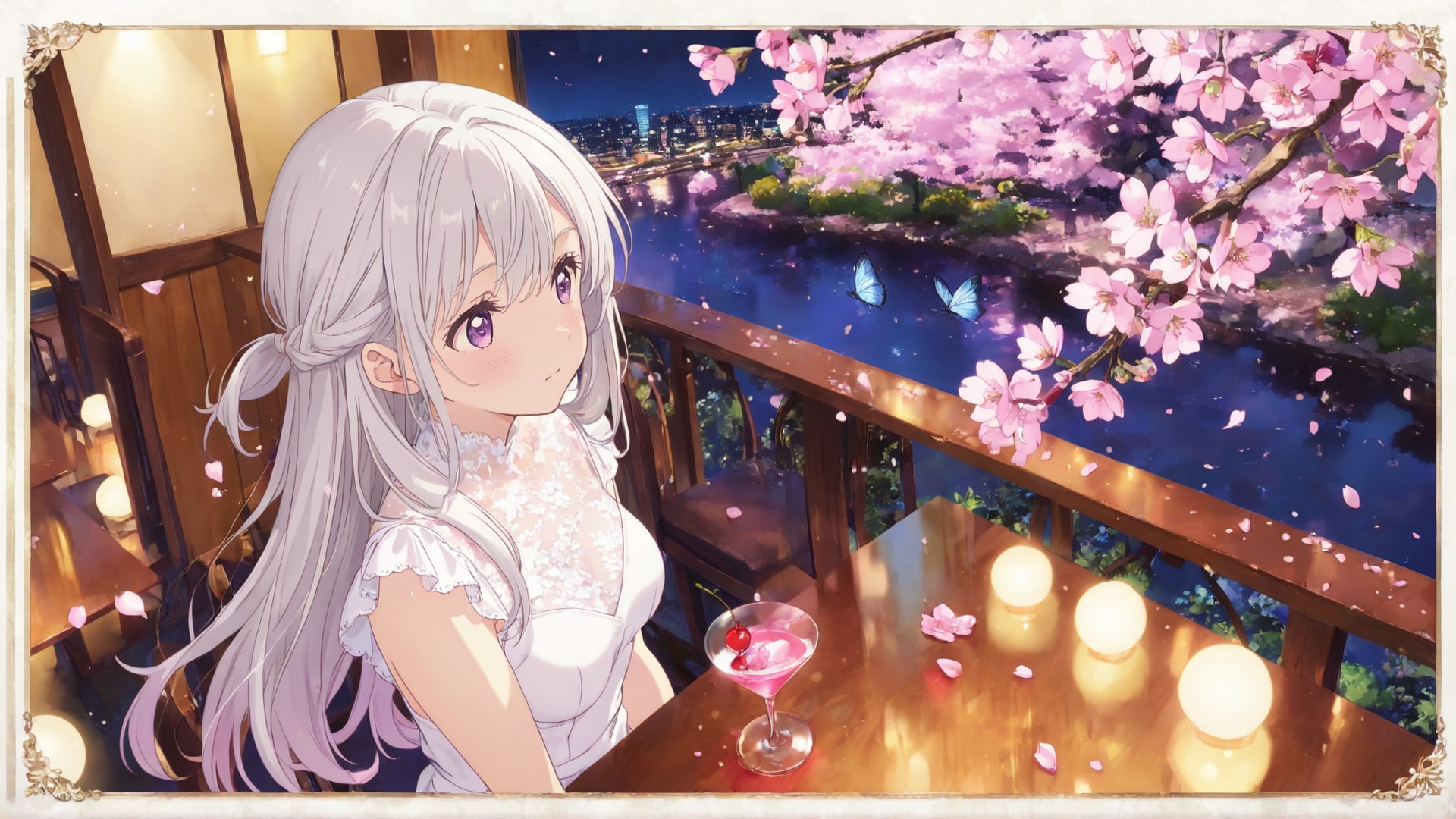 夜桜リメイク《Stable Diffusion XL版》 | の人気AIイラスト・グラビア