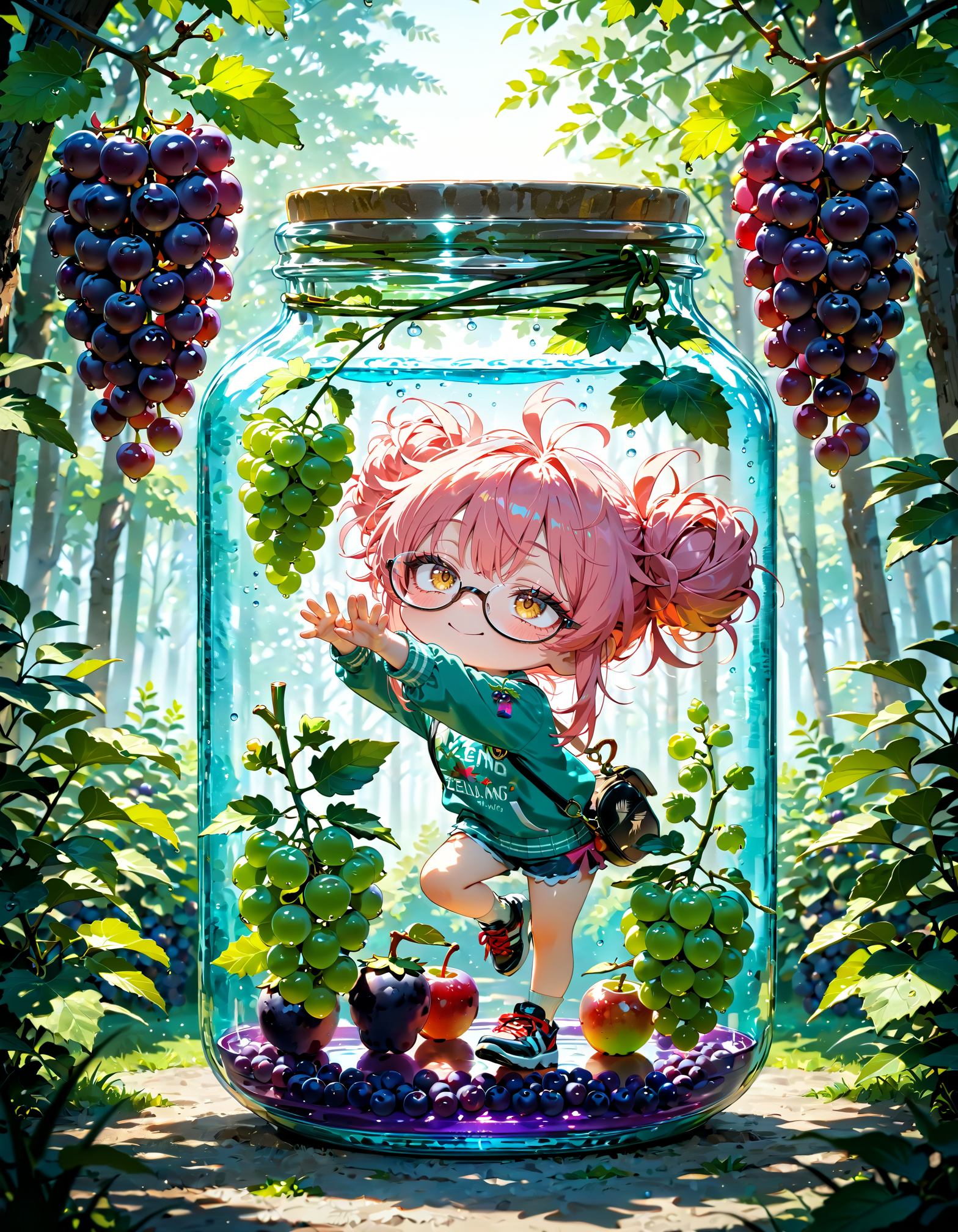 今日は何の日？　裏旬ぶどうの日 | の人気AIイラスト・グラビア