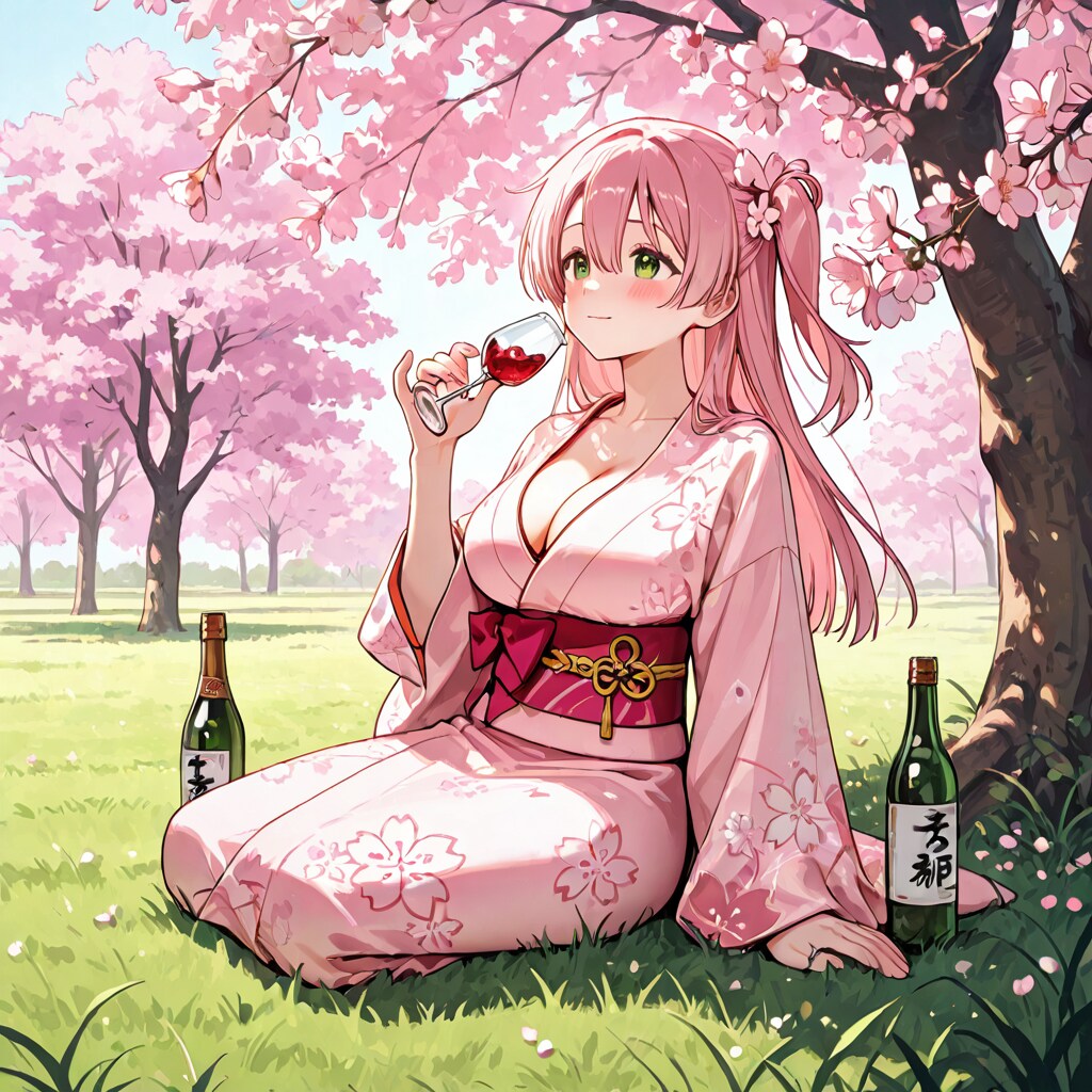 お花見 ※お酒は二十歳になってから！！