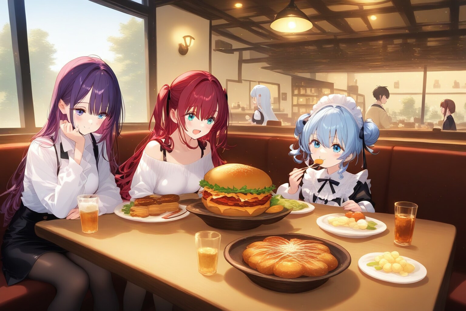 WAVEレストラン | の人気AIイラスト・グラビア