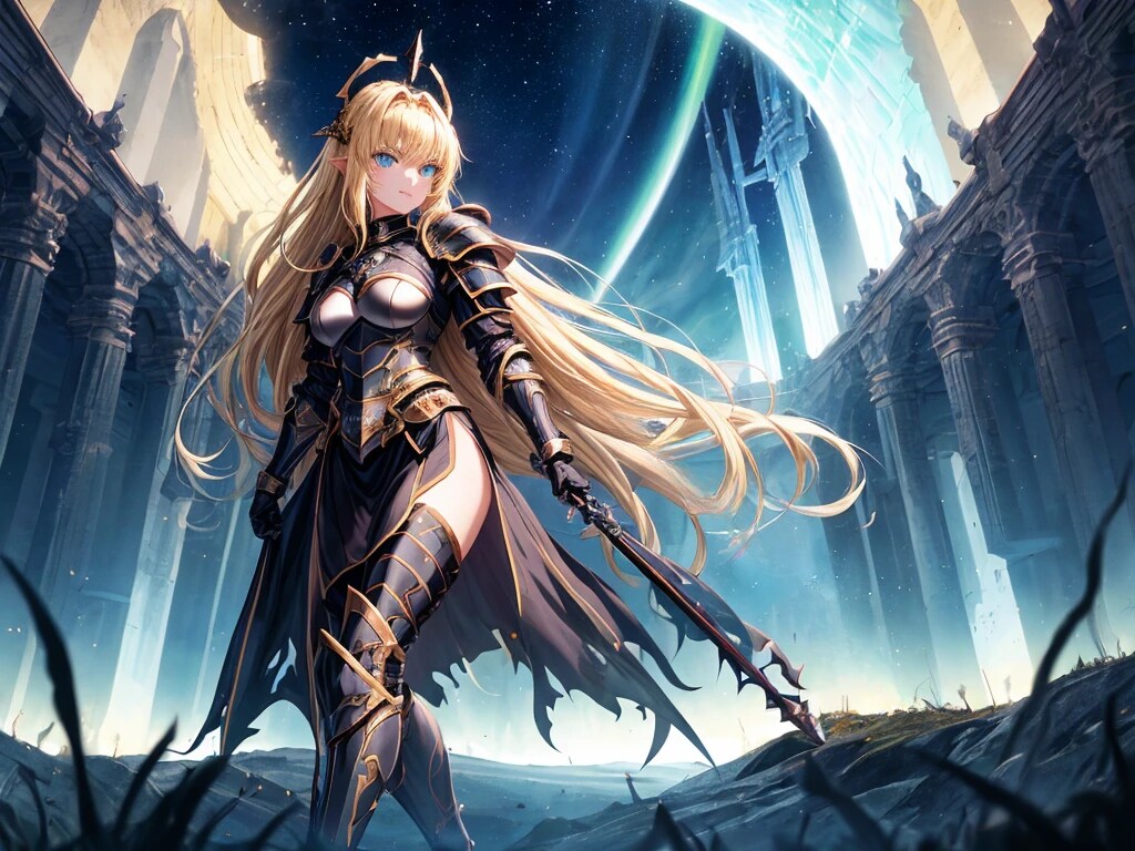 ブロンド髪の騎士