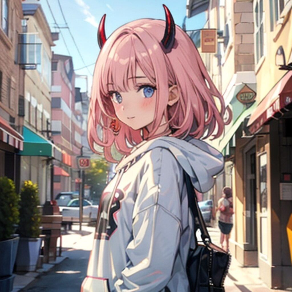 パーカー悪魔っ子250717