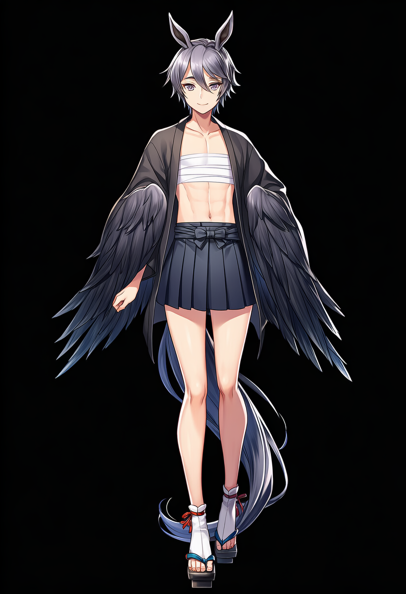 素肌を出してみました