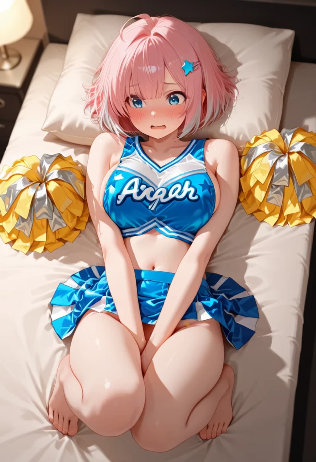 理紗姉とチアコスえっち